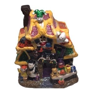 Halloween Haunted Lighted House